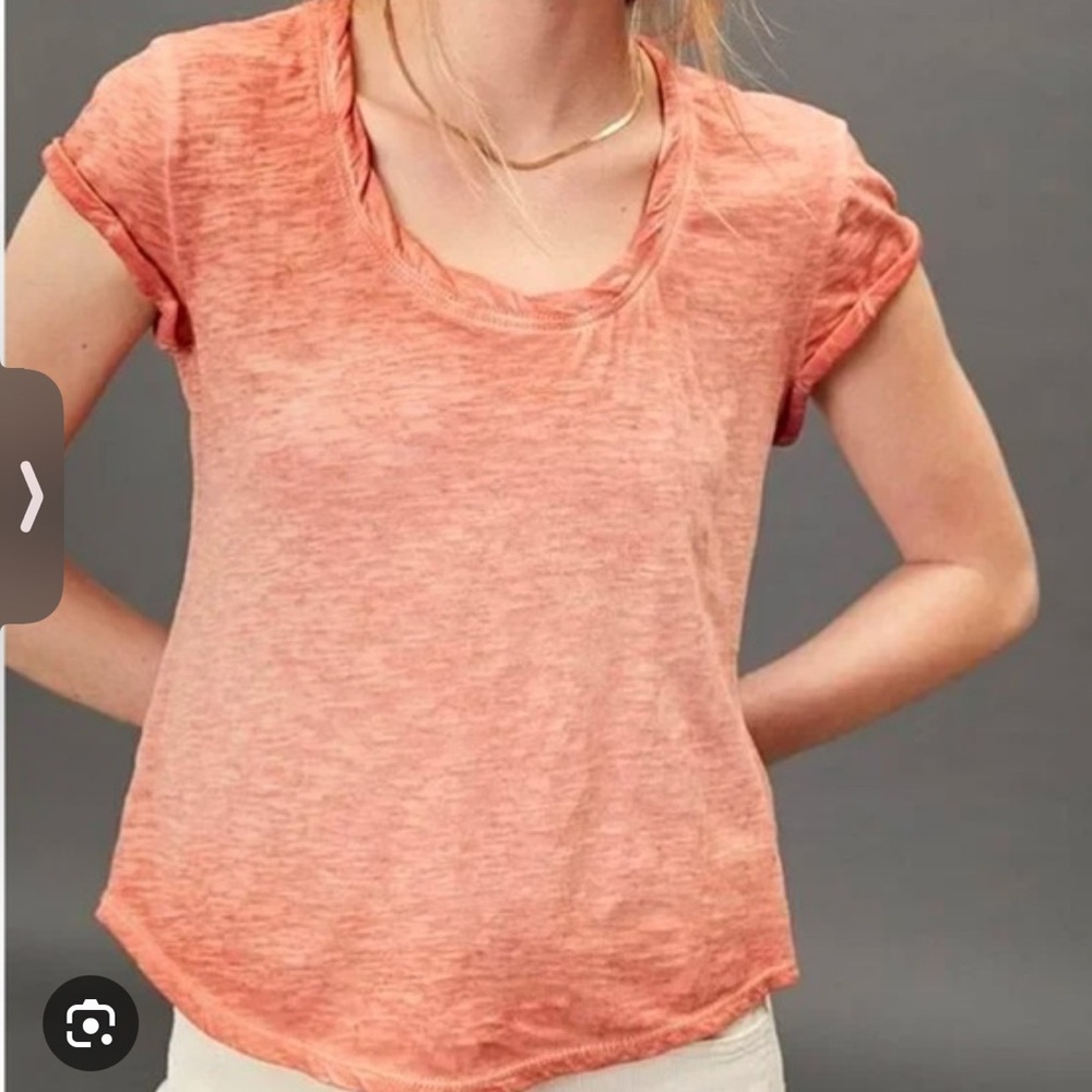 #495 Anthropologie Pilcro ombre t shirt size XS